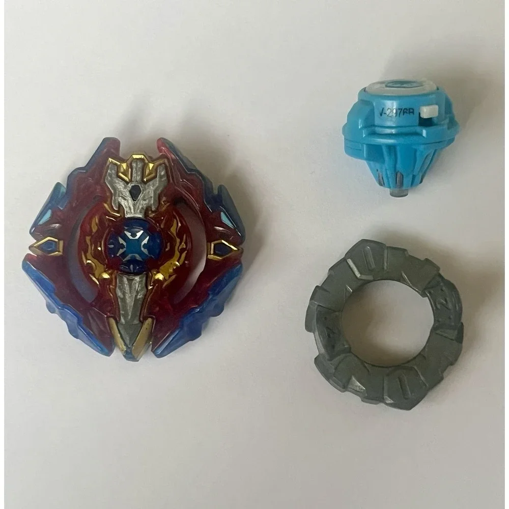 Authentic TAKARA TOMY Sieg Xcalibur / Surge Xcalius Burst God Beyblade Anime Toy
